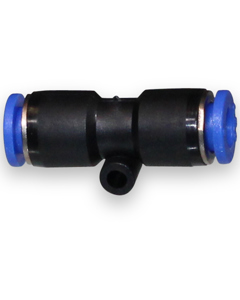 Straigt connector plastic pluggable for PE-hose 6/4mm